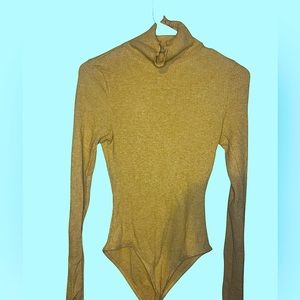 Free people body suit turtle neck
